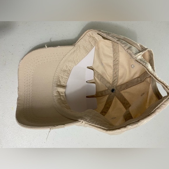 KBethos Vintage Distressed Embroidered Southern Raised Jesus Saved Ball Hat - Picture 2 of 7